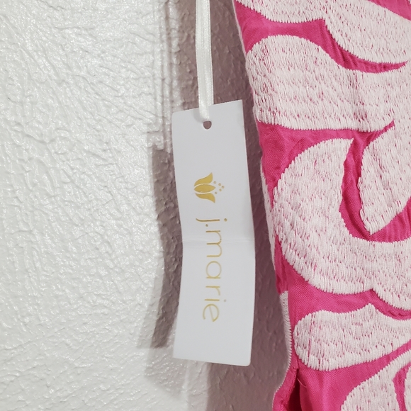 J. Marie Pink Mia Floral Dress - Picture 9 of 13